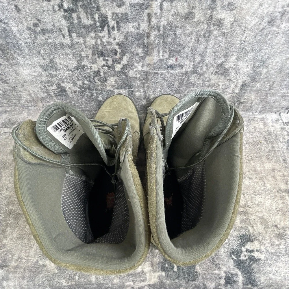 Rocky Mens 14 M S2V Special Ops Tactical Military Boots Sage Green Nylon Leather
